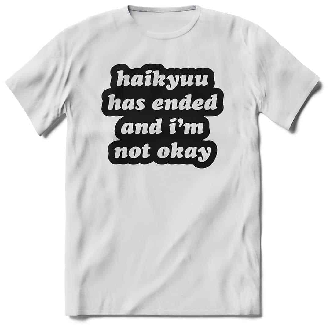 Haikyuu has ended 1 - AnimeKutak - Najbolje anime majice i anime duksevi u Srbiji
