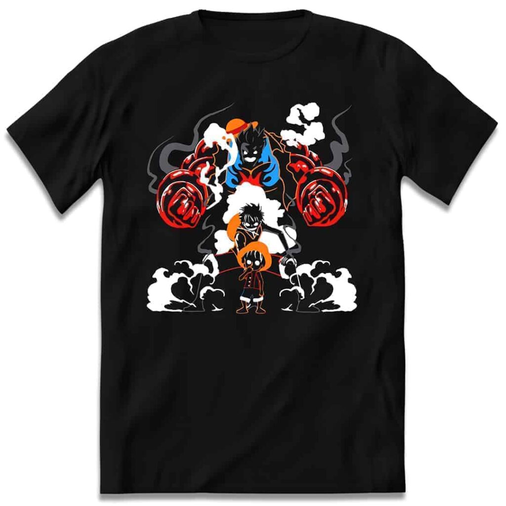 "Stages of Luffy" Majica