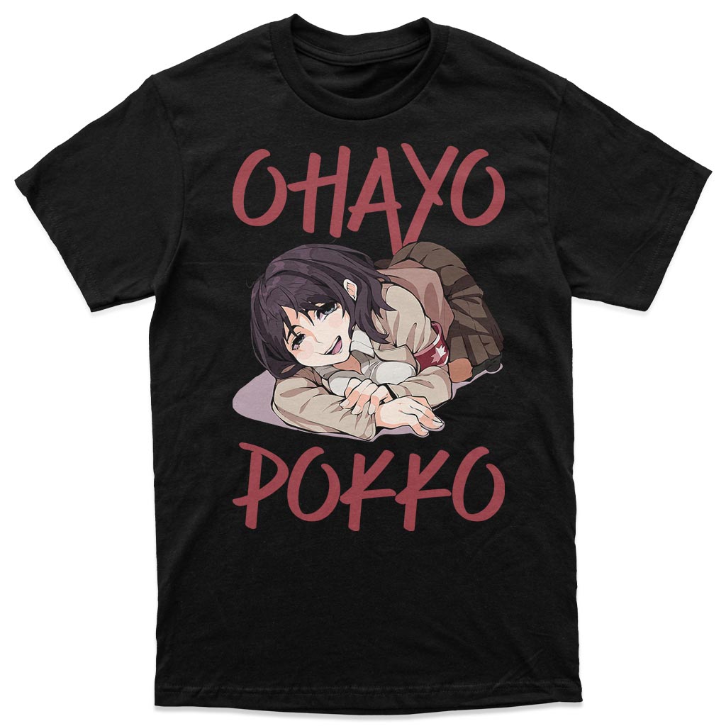 Ohayo Pokko 1 - AnimeKutak - Najbolje anime majice i anime duksevi u Srbiji