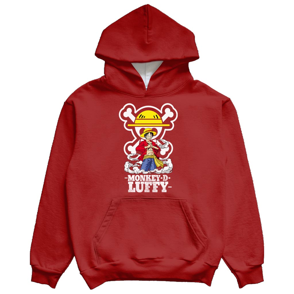 Monkey D Luffy duks crvena - AnimeKutak - Najbolje anime majice i anime duksevi u Srbiji